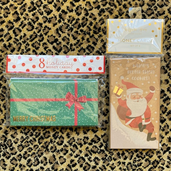 Christmas money cards (2 sets of 8 cards) (NWT) - Picture 1 of 6